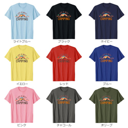 Tシャツ キャンプ メンズ レディース ジュニア 半袖 おもしろ キャンピング ティシャツ 3枚目の画像