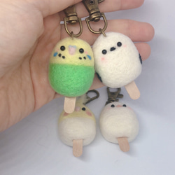 ことりのアイスバーキーホルダー♡ 5枚目の画像