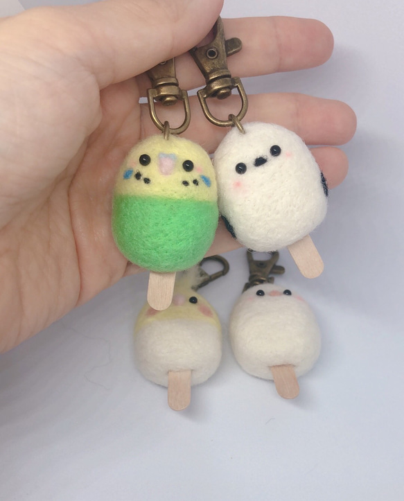 ことりのアイスバーキーホルダー♡ 5枚目の画像