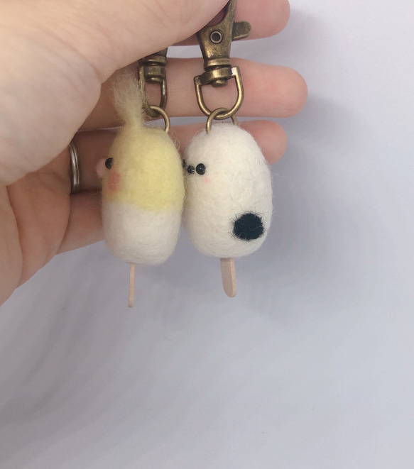 ことりのアイスバーキーホルダー♡ 6枚目の画像