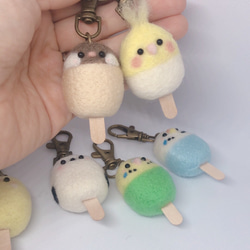 ことりのアイスバーキーホルダー♡ 3枚目の画像