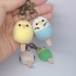 ことりのアイスバーキーホルダー♡ 4枚目の画像