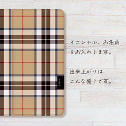 タータンチェック   iPadケース  iPad pro iPad air iPad mini 2 5 6 9 10 1 5枚目の画像