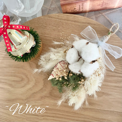 ♡~*:＊Christmas mini  bouquet＊:*~♡スワッグブーケ☆ドライフラワー 6枚目の画像