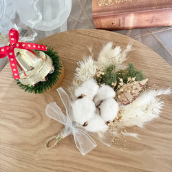 ♡~*:＊Christmas mini  bouquet＊:*~♡スワッグブーケ☆ドライフラワー 7枚目の画像