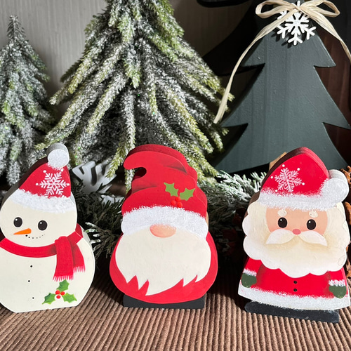 新作】北欧 クリスマス の可愛い ノーム オブジェ（小）【妖精