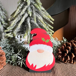 【新作】北欧 クリスマス の可愛い ノーム オブジェ（小）【妖精】【トムテ】【Xmas】 2枚目の画像