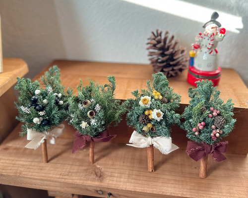 【受注生産】ドライフラワー クリスマスツリー 冬 クリスマス 受注生産】ドライフラワー クリスマスツリー 冬 クリスマス 受注生産