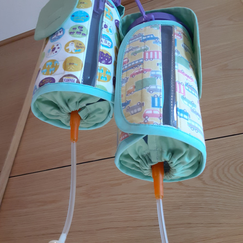 handmade* 注入ボトルカバー 栄養ボトルカバー 経管栄養 胃瘻 胃