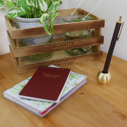 職人直送 真鍮 ペン立て ペンスタンド 鉛筆立て 1本用 おしゃれ ゴールド 丸型 8枚目の画像