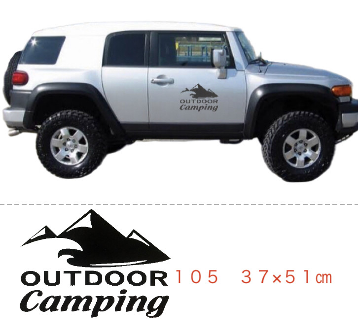 お洒落ステッカー　デカール　世田谷ベース　サーフ　四駆　USDM カルフォルニア