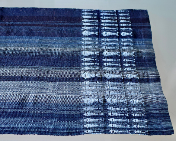 手織り テーブルセンター ランチョンマット 3枚セット Handwoven AIMS23159 3枚目の画像