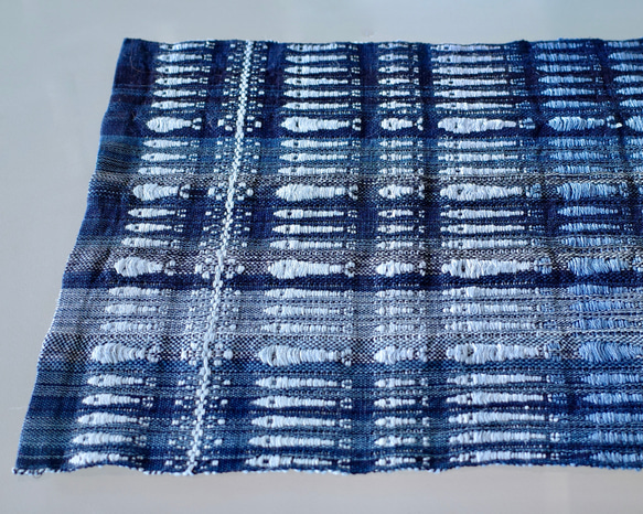 手織り テーブルセンター ランチョンマット 3枚セット Handwoven AIMS23159 5枚目の画像