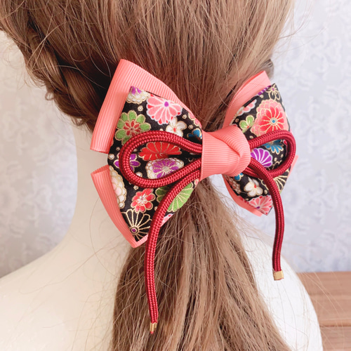 【美品】7歳用 七五三用華やかリボン飾り 楽天市場】七五三 髪 飾りリボンの通販