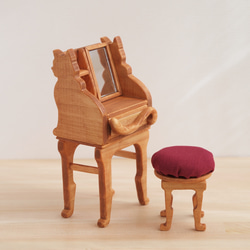 ミニチュア家具》猫シルエット ドレッサー ミニチュア ドール
