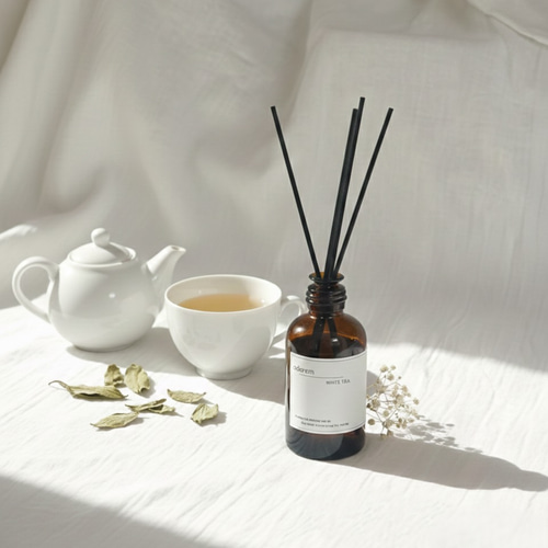 WHITE TEA ホワイトティー香る上質ディフューザー｜清潔感と透明感の