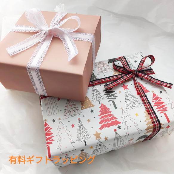 【手作りワークキット】ホワイトクリスマスの世界　/オブジェ/手作り/キット/クリスマスツリー/松ぼっくり 5枚目の画像