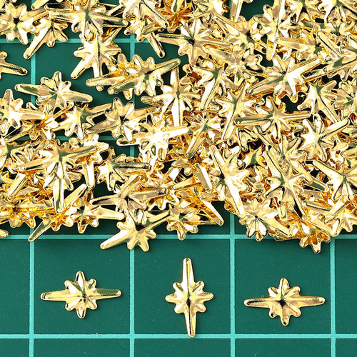 ▶︎ネイルパーツ/スターフィッシュ/ゴールド/P-04 メタルパーツ