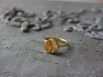 ゴードン&スミス G&S | Vintage armor Skull Ring