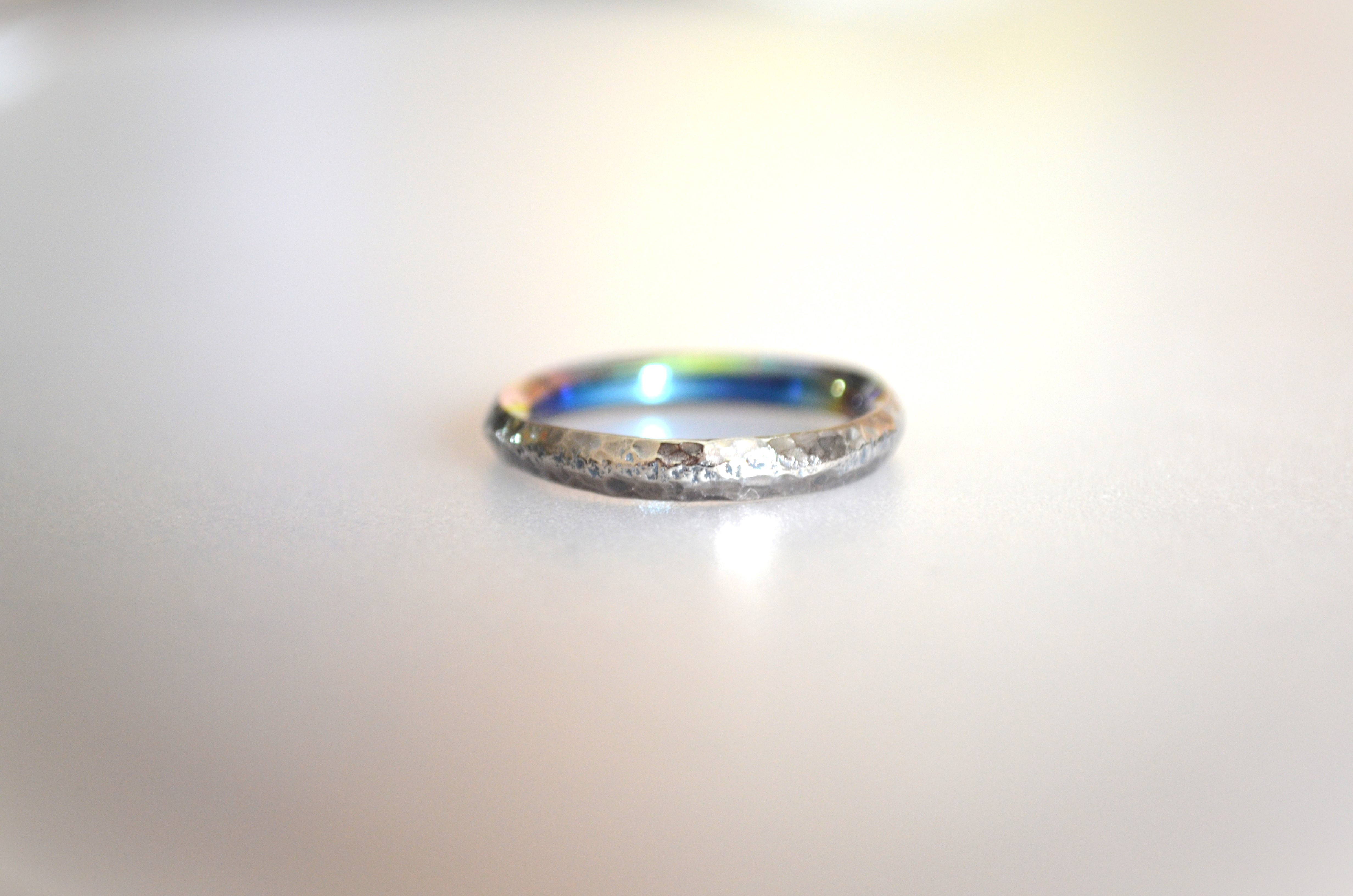 Titanium ring・チタンリング・センターロック・受注生産