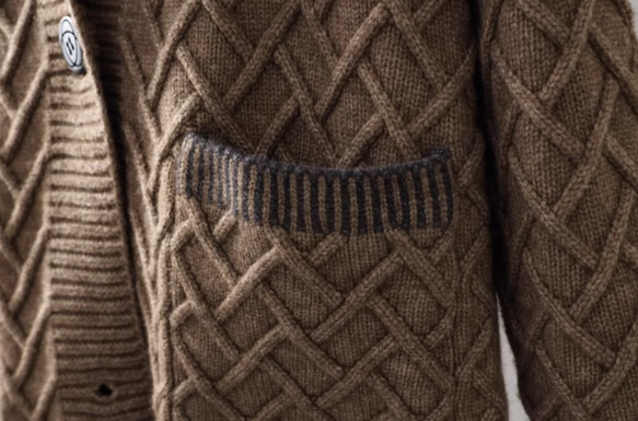 【秋冬の新作】 全4色 厚手セーターコート ミディアムニットカーディガン セータージャケット ゆったり  レディース 12枚目の画像