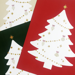 クリスマス　インテリアポスター・緑 3枚目の画像