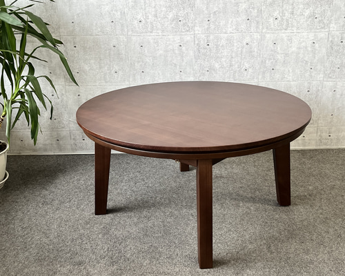 ちゃぶ台コタツ 80丸 500W ヒーター付き こたつ easy F style 通販