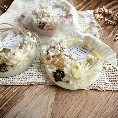 疲れた頭をリフレッシュ！新色登可愛いマカロンカラーにホワイト花材