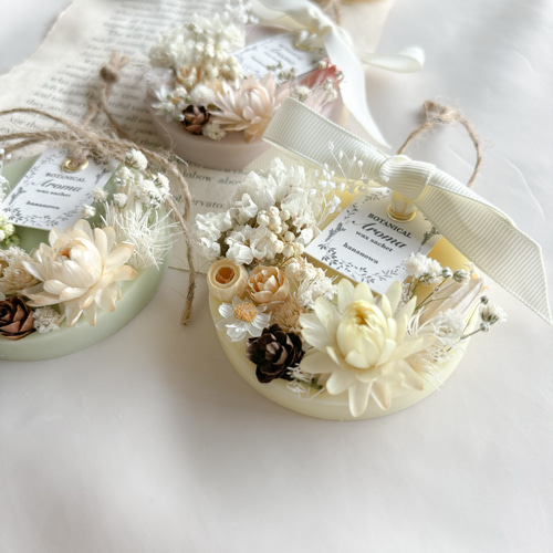 疲れた頭をリフレッシュ！新色登可愛いマカロンカラーにホワイト花材