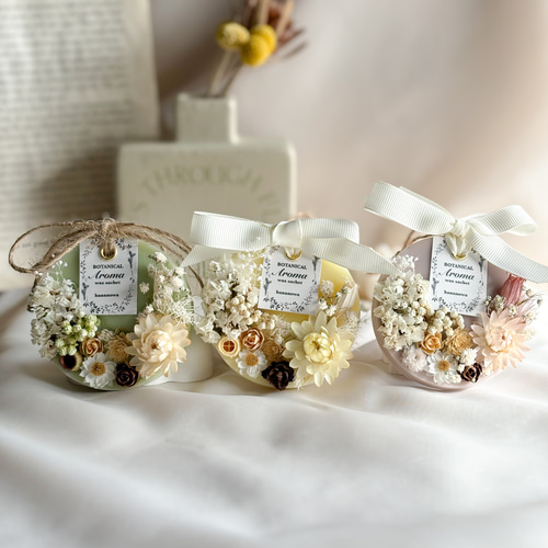 疲れた頭をリフレッシュ！新色登可愛いマカロンカラーにホワイト花材