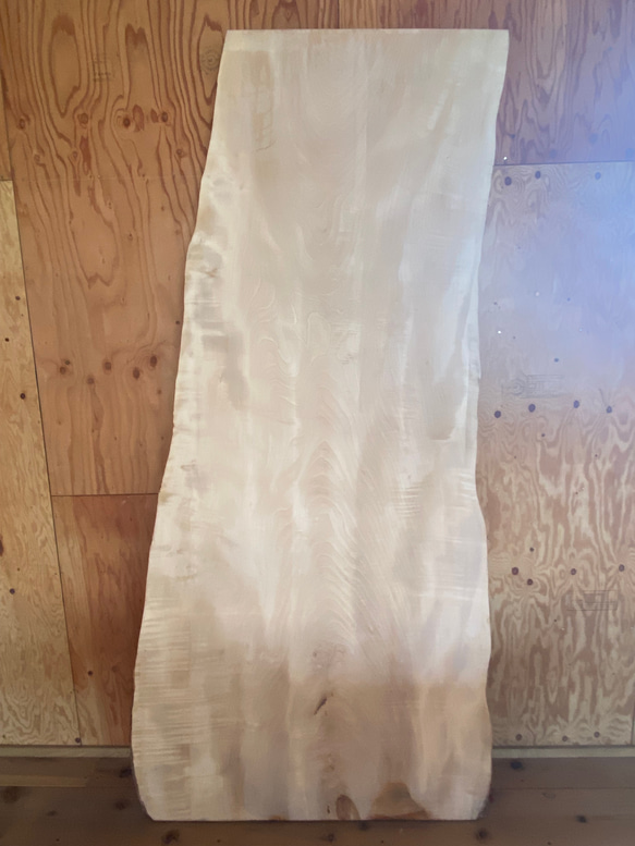 栃一枚板テーブル　オーダーメイド 