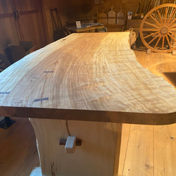 欅一枚板テーブル オーダーメイド ダイニングテーブル 一枚板テーブル