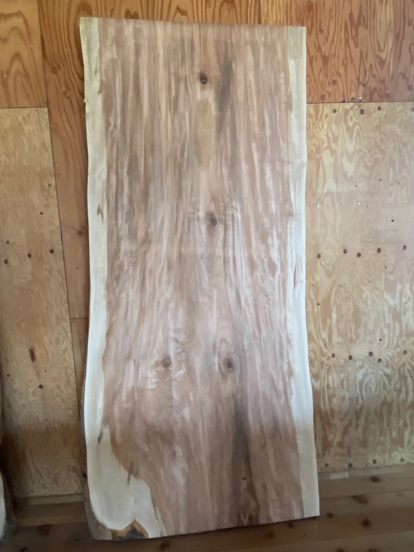 栃一枚板テーブル　オーダーメイド 