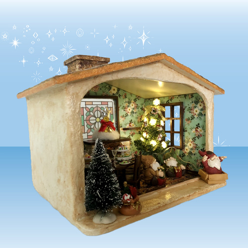 ミニチュアクリスマスハウス 数量限定でミニチュアハウス「クリスマスハウス」が発売開始！