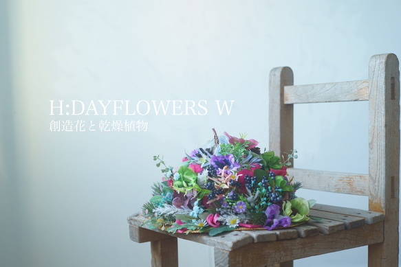 Wherever：art mini wreath つぶつぶベリー/フラワーリース 7枚目の画像