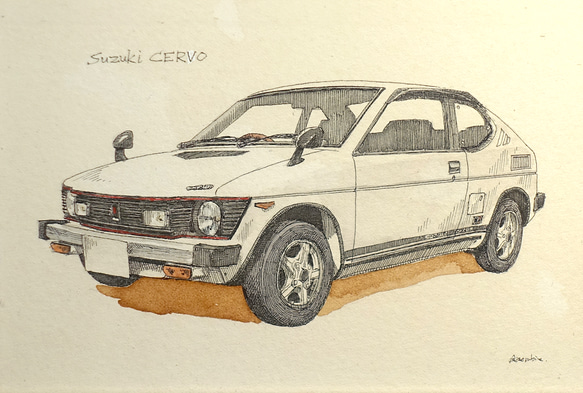 [原画] SUZUKI CERVO 3枚目の画像