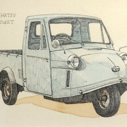 [原画] DAIHATSU MIDGET 3枚目の画像