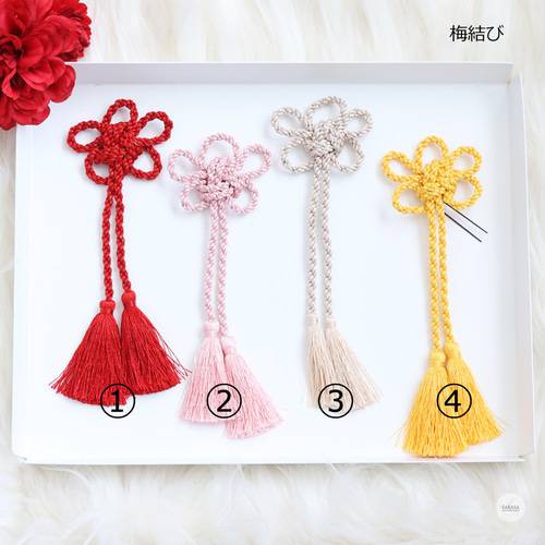 64 ホワイトコチョウランとオーキッド 髪飾り/ヘアアクセサリー 結婚式