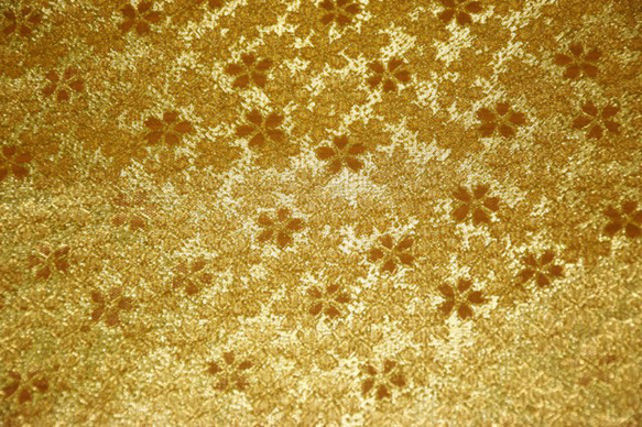 金色錦緞小櫻小金（佐賀錦風格）（05-8681） 第4張的照片