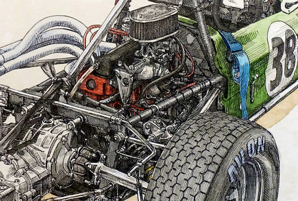 [額装原画] MERLYN Mk17 4枚目の画像