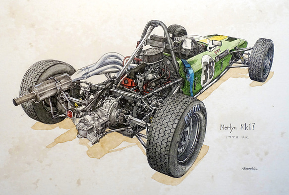 [額装原画] MERLYN Mk17 1枚目の画像