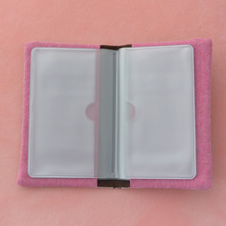 リバティ　アニマルサーカスとピンク小花柄　名刺・カードケース 7枚目の画像