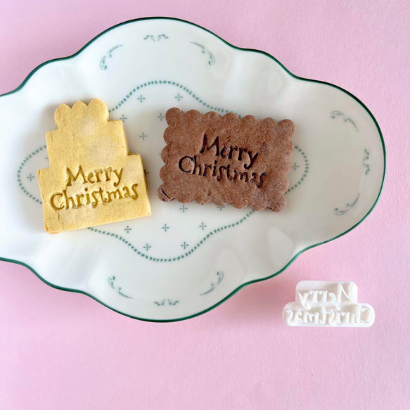 MerryChristmasスタンプ☆クリスマス【クッキースタンプ】 1枚目の画像