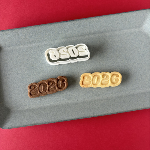 2026 かっこいいフォント 正月【クッキー型】 クッキー型 NICA 通販