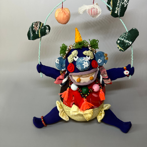 和のキルト 青鬼さま 縁起物 【公式通販】