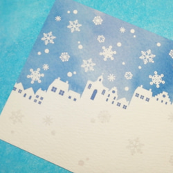 雪降る街のポストカード 4枚目の画像