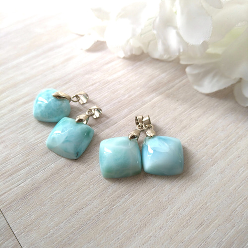 トップクオリティラリマースクエア型ルース