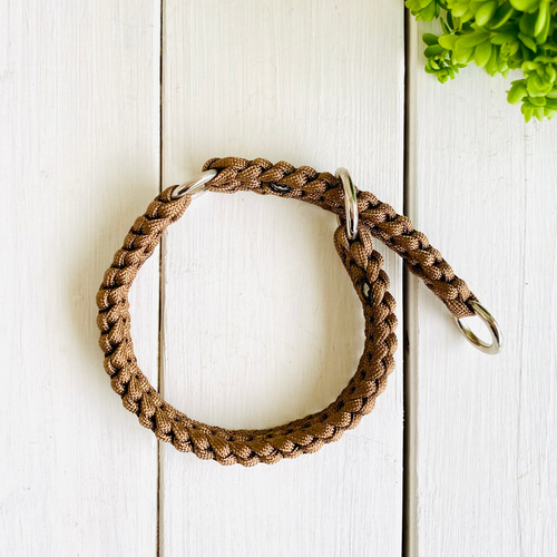 受注制作 パラコード首輪 小型犬 リード・首輪 M IYA 通販 16826236