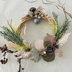 再販】特集掲載作品♪ 【Xmas直前割引】深い森のクリスマスリース