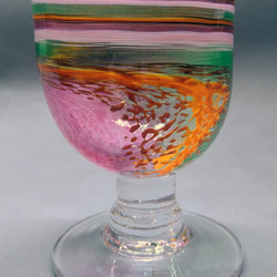 スパイラル脚付きワイングラス Spiral Stemware Drinking Glass 1枚目の画像